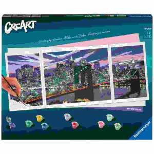 Malen nach Zahlen CreArt New York Skyline, Sonderserie Premium