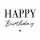 Servietten 25x25cm Cocktail Graphic Birthday, 3-lagig, 20 Stück