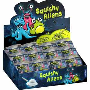 Squishy Aliens Ausgrabungsset, In jedem Ufo wartet eine Alien Figur