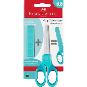 Faber Castell Schulschere Grip 14 cm türkis