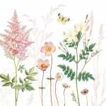 Servietten 33x33cm Atelier Soft Romance, 3-lagig, 20...