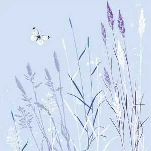 Servietten 33x33cm Atelier Soft Wind bleu, 3-lagig, 20 Stück