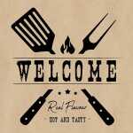 Servietten 33x33cm Atelier Hot and Tasty, 3-lagig, 20...