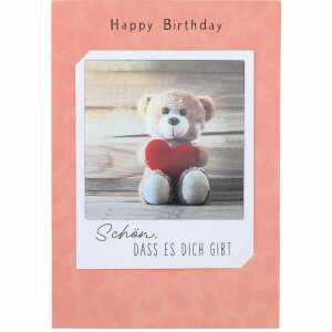 3D Polaroid Klappkarte Motiv 31