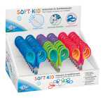 WEDO Bastelschere spitz f.sort Kinderschere Soft-Kid