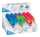 WEDO Bastelschere spitz f.sort Kinderschere Soft-Kid