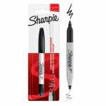 Permanentmarker Twin Tip schwarz Blister, 0,5mm und 0,9mm...