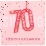 Klappkarte mit Anhänger Motiv 10