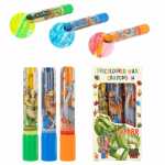 Wachsmaler-Set Dino World Mini Tricolor, Ab 4 Jahren,,...