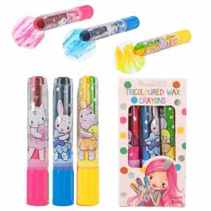 Wachsmaler-Set Princess Mimi Tricolor, Ab 4 Jahren,, Depesche