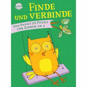 Finde und verbinde Von Punkt zu Punkt, illustriert von Mascha Greune