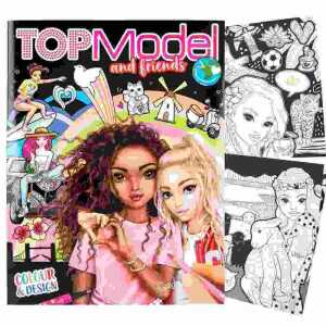 Colour & Design Book TOPModel, ab 5 Jahren,, Depesche
