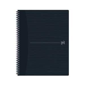 Oxford Collegeblock Origins DIN A4+ liniert Karton schwarz 70 Bl.