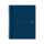 Oxford Collegeblock Origins DIN A4+ liniert Karton blau 70 Bl.