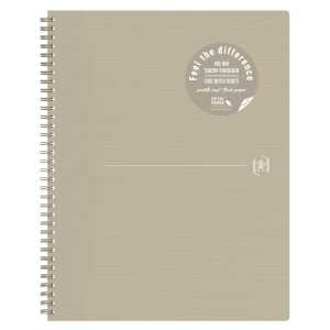 Oxford Collegeblock Origins DIN A4+ liniert Karton beige 70 Bl.