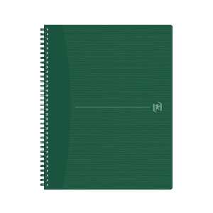 Oxford Collegeblock Origins DIN A4+ liniert Karton grün 70 Bl.