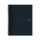 Oxford Collegeblock Origins DIN A4+ kariert Karton schwarz 70 Bl.