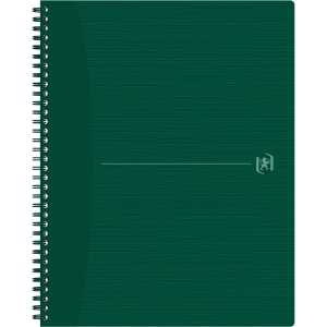 Oxford Collegeblock Origins DIN A4+ kariert Karton grün 70 Bl.