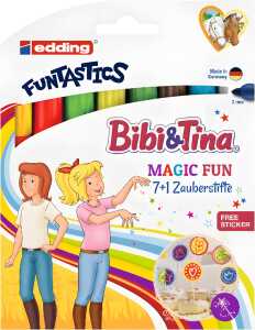 Edding Fasermaler Bibi & Tina 13 3 mm 8er-Set