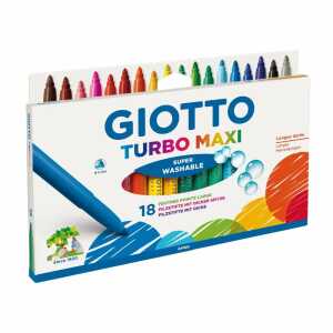 Filzstifte GIOTTO Turbo Maxi 18er, LYRA