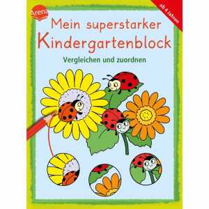 Mein superstarker Kindergartenblock Vergleichen und Zuordnen, 160 Seit