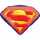 Folienballon SuperShape Superman Emblem 66x50cm, Amscan