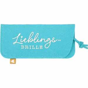 Brillenetui Motiv 38 17x8cm, aus Filz mit Aufdruck, Serie Bsonders,