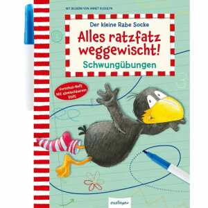 Der kleine Rabe Socke Schwungübungen, Der kleine Rabe Socke