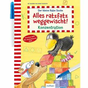 Konzentration, Der kleine Rabe Socke: Alles ratzfatz weggewischt!,