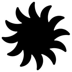 WEDO Motivlocher gross Sonne 4003801797403