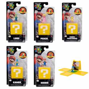 SUPER MARIO Figuren 3cm sortiert, ab 3 Jahren,, Jakks