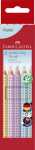 Faber Castell Buntstift Grip Jumbo 5,3 mm pastell 5er Etui