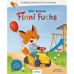 Hier kommt Finni Fuchs von Katja Reider, illustriert Meike Teichmann