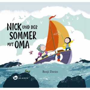 Nick und der Sommer mit Oma, von Benji Davies, 30 Seiten,