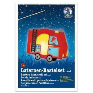 Laternen-Bastelset 12 Feuerwehr