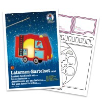 Laternen-Bastelset 12  Feuerwehr