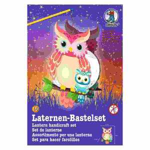 Laternen-Bastelset Easy Line, Eule