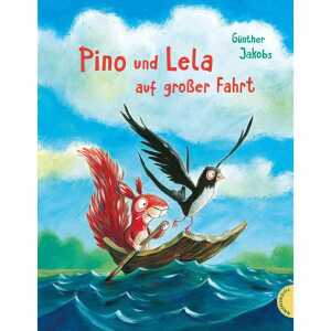 Pino und Lela auf großer Fahrt, von Günther Jakobs, 32 Seiten