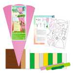 Schultüten-Bastelset Pferde 4008525216155