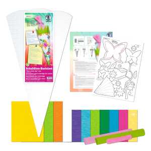 Schultüten-Bastelset Schmetterling