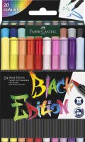 Faber Castell Filzstift Black Edition 20er Etui