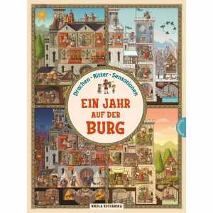 Ein Jahr auf der Burg illustriert von Nikola Kucharska,