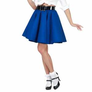 Rock Rock´n Roll blau One Size für Erwachsene