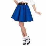 Rock Rock´n Roll blau One Size für Erwachsene