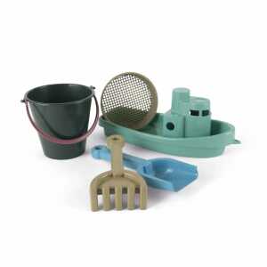 Sandspiel-Set Blue Marine mit Boot 5teilig,