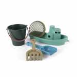 Sandspiel-Set Blue Marine mit Boot 5teilig,