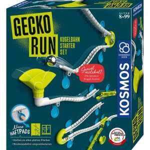 Kugelbahn Gecko Run Starter Set, Biegsame Bahnen,