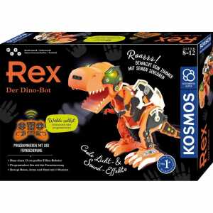 KOSMOS Rex der Dino-Bot Experimentier-Set Robotik, 53cm großer Dino