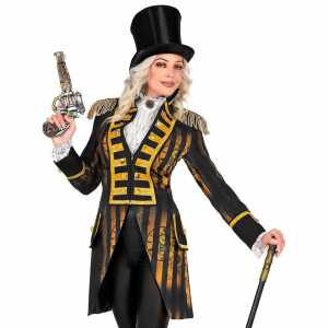 Kostüm Damen Paradefrack Steampunk Gr. M, Widmann