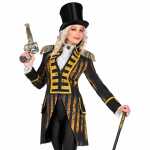 Kostüm Damen Paradefrack Steampunk Gr. M, Widmann